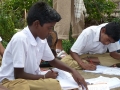 Karunya Südindien Unterricht im Freien 2010-13